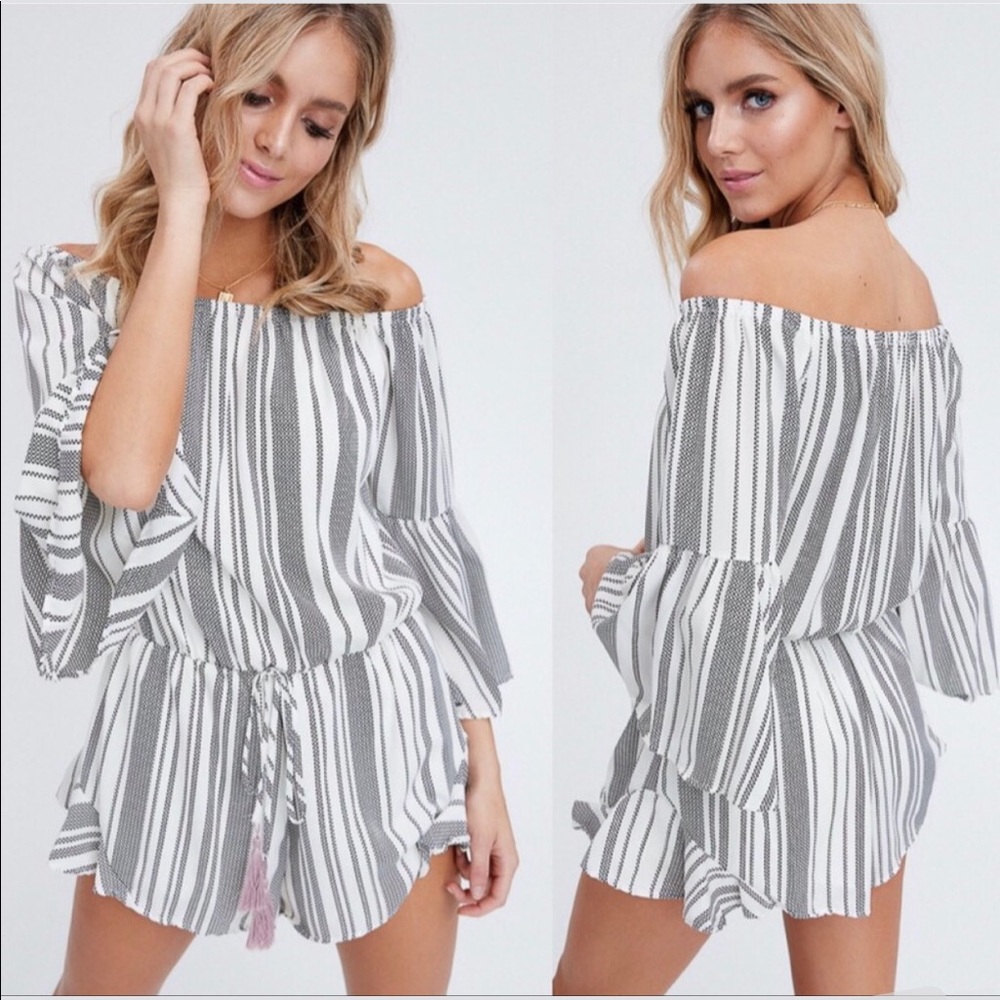 🚨 SOLD OUT 🚨 Off the Shoulder Romper